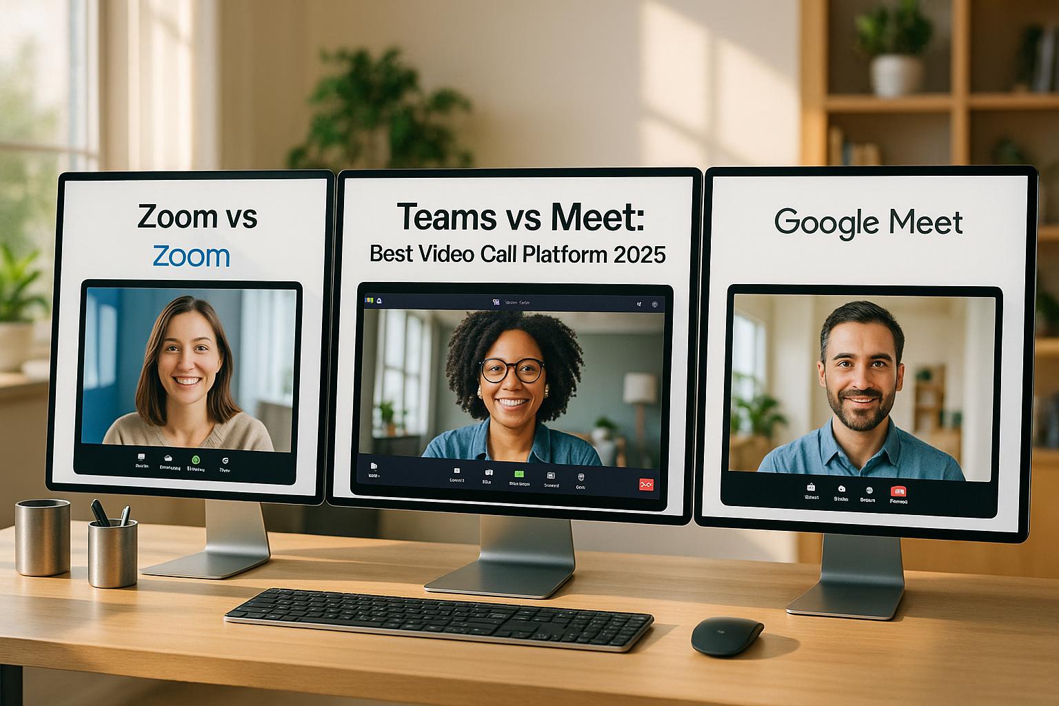 Zoom vs Teams vs Meet: Best Video Call Platform 2025